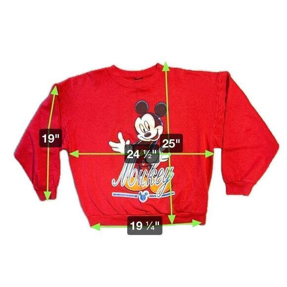 Vintage 90s Mickey Unlimited Sweater - Picture 6 of 7